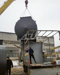 Отгрузка емкостей объёмом 5 куб.м.
